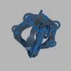 peel-grapple-4-tines-工业设备-零部件-工业CAD模型-3D城