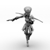 古代人物-角色人体-角色-VR/AR模型-3D城