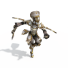 古代人物-角色人体-角色-VR/AR模型-3D城