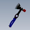 multitool axe-工业设备-工具-工业CAD模型-3D城