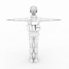 士兵-角色人体-角色-VR/AR模型-3D城