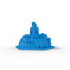 城堡-艺术-3D打印模型-3D城