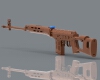 svd-dragunov-军事-武器-工业CAD模型-3D城