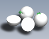 orange-solidworks-文体生活-食品-工业CAD模型-3D城