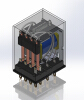 RELAY OMRON MY4-工业设备-零部件-工业CAD模型-3D城