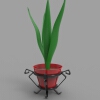plant-and-vase-文体生活-其它-工业CAD模型-3D城