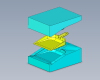 complete-mold-and-plastic-part-工业设备-机器设备-工业CAD模型-3D城