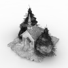 场景-建筑-住宅-VR/AR模型-3D城