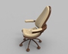 desk-chair-建筑-家具-工业CAD模型-3D城