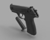 beretta-px4-storm-军事-武器-工业CAD模型-3D城