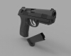 beretta-px4-storm-军事-武器-工业CAD模型-3D城