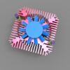 radiator-fan-科技-电脑-工业CAD模型-3D城