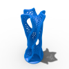 Voronoi D 塔-艺术-3D打印模型-3D城