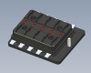 10-way-blade-fuse-box-with-leds-工业设备-零部件-工业CAD模型-3D城