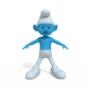 蓝精灵-角色人体-角色-VR/AR模型-3D城