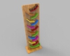 descending-chains-wooden-toy-文体生活-玩具-工业CAD模型-3D城