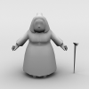 断指轩辕-角色人体-角色-VR/AR模型-3D城