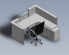 desk-建筑-家具-工业CAD模型-3D城