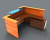 desk-建筑-家具-工业CAD模型-3D城