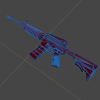 m4a1-军事-枪炮-工业CAD模型-3D城