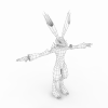 妖狐兽-角色人体-角色-VR/AR模型-3D城