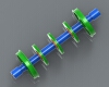 The train brake disc-汽车-其它-工业CAD模型-3D城