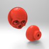 Skull Knob-DIY-3D打印模型-3D城