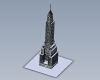 Chrysler building-建筑-室外建筑-工业CAD模型-3D城