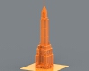 Chrysler building-建筑-室外建筑-工业CAD模型-3D城