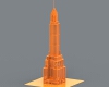 Chrysler building-建筑-室外建筑-工业CAD模型-3D城