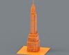 Chrysler building-建筑-室外建筑-工业CAD模型-3D城