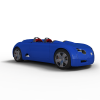 迷你敞篷汽车-汽车-VR/AR模型-3D城