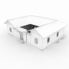 四合院-建筑-住宅-VR/AR模型-3D城