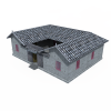 四合院-建筑-住宅-VR/AR模型-3D城