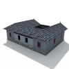 四合院-建筑-住宅-VR/AR模型-3D城