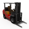 叉车-科技-机器设备-VR/AR模型-3D城
