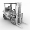 叉车-科技-机器设备-VR/AR模型-3D城