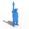 耍酷的自由女神-袖珍&收藏-3D打印模型-3D城