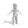 阿吉-角色人体-角色-VR/AR模型-3D城