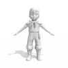 阿吉-角色人体-角色-VR/AR模型-3D城