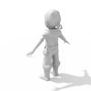 阿吉-角色人体-角色-VR/AR模型-3D城