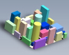 The city building-建筑-室外建筑-工业CAD模型-3D城