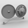 动态驱动扬声器-科技-数码产品-VR/AR模型-3D城