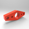 RRWorldv5 Hot end adapter-小工具-3D打印模型-3D城
