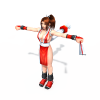 拳皇不知火舞-角色人体-角色-VR/AR模型-3D城