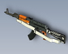 AKM-军事-枪炮-工业CAD模型-3D城