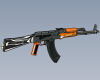 AKM-军事-枪炮-工业CAD模型-3D城