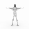 红蜘蛛女-角色人体-角色-VR/AR模型-3D城