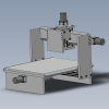 CNC router - mdf cheap version-工业设备-工具-工业CAD模型-3D城