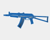 aks-74u-军事-枪炮-工业CAD模型-3D城